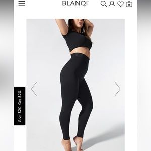 Blanqi Everyday Highwaist Postpartum + Nursing Support Leggings